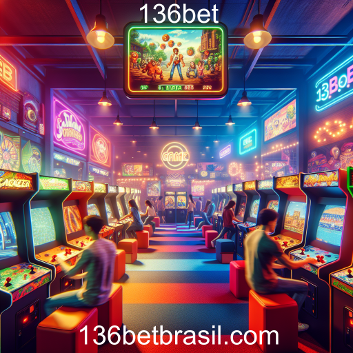 A Revolução dos Jogos de Arcade no 136bet